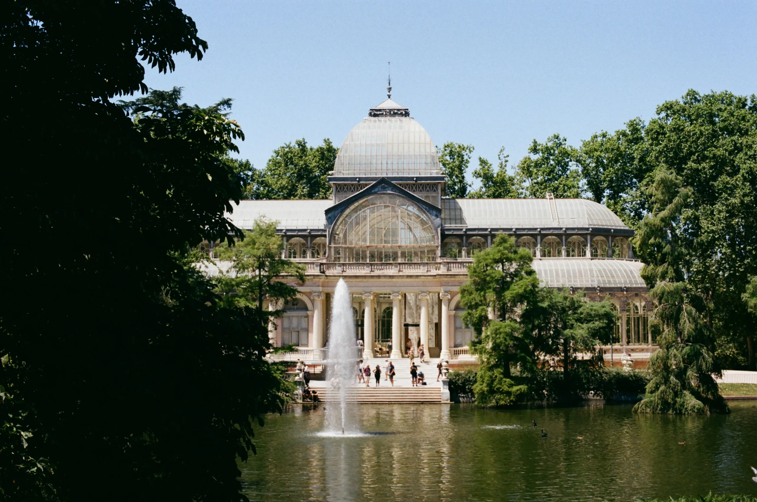 Parque del Buen Retiro y Palacio de Cristal Madrid