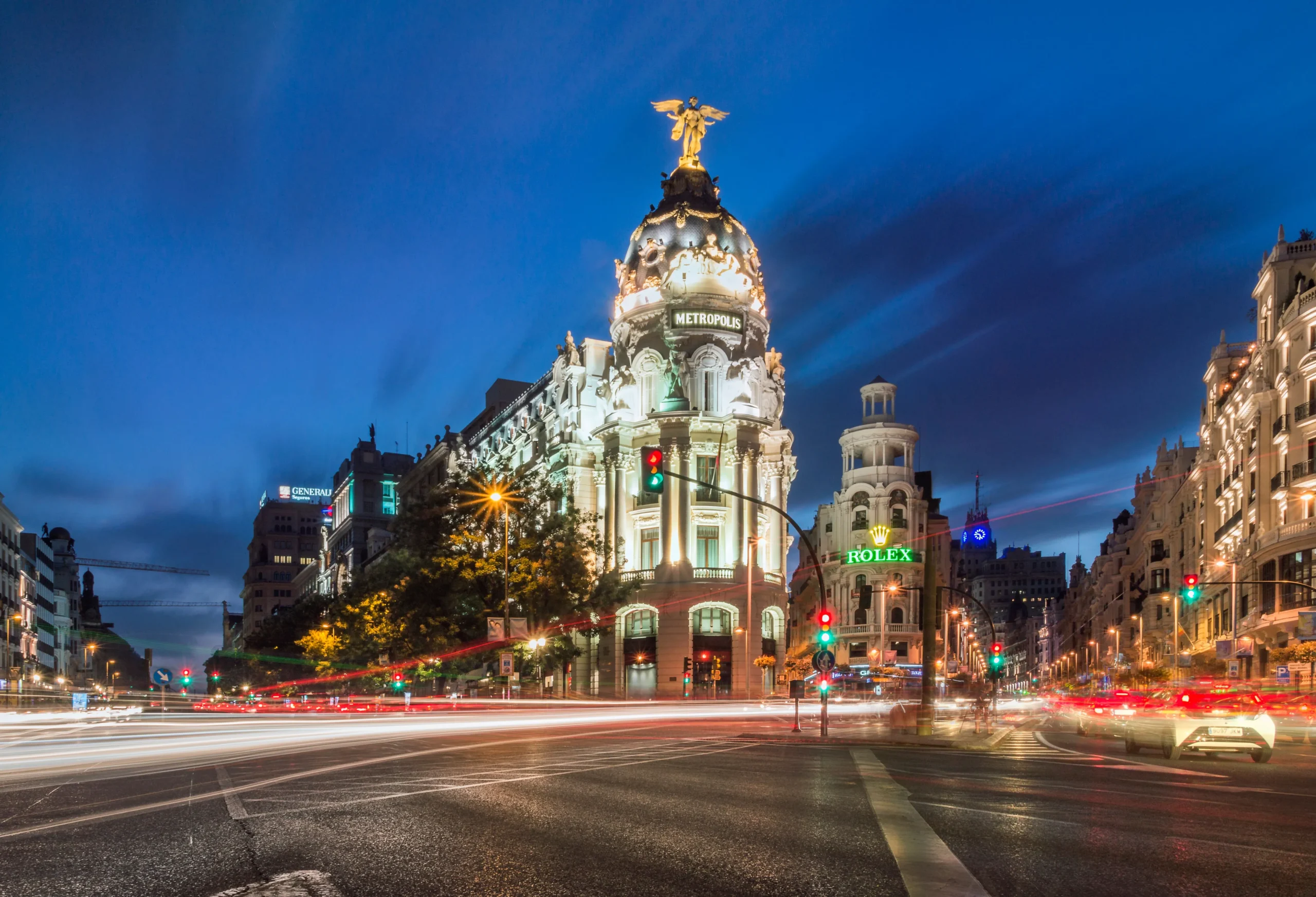 Gran Vía Madrid España
